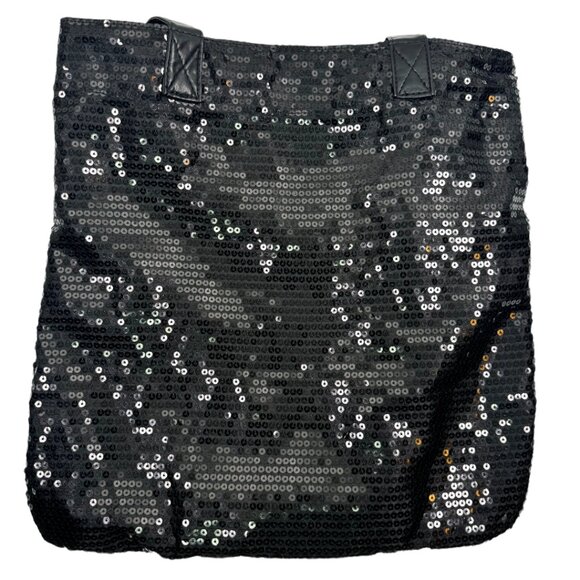Black Sequin Bag Size:Os - Picture 2 of 3